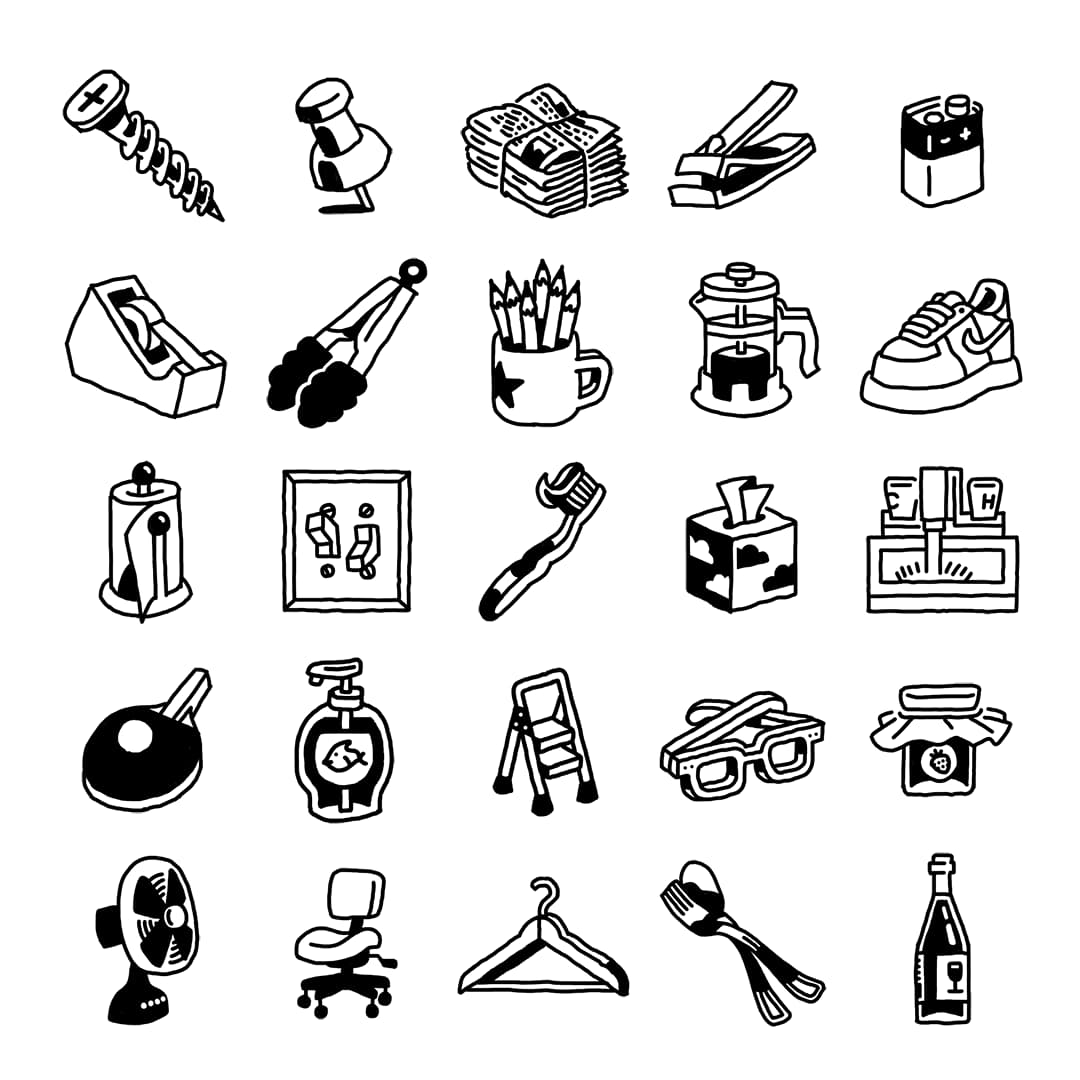 25 everyday objects